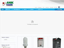 Tablet Screenshot of aniktele.com